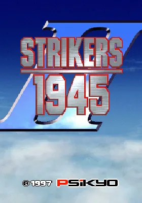 Strikers 1945 II screen shot title